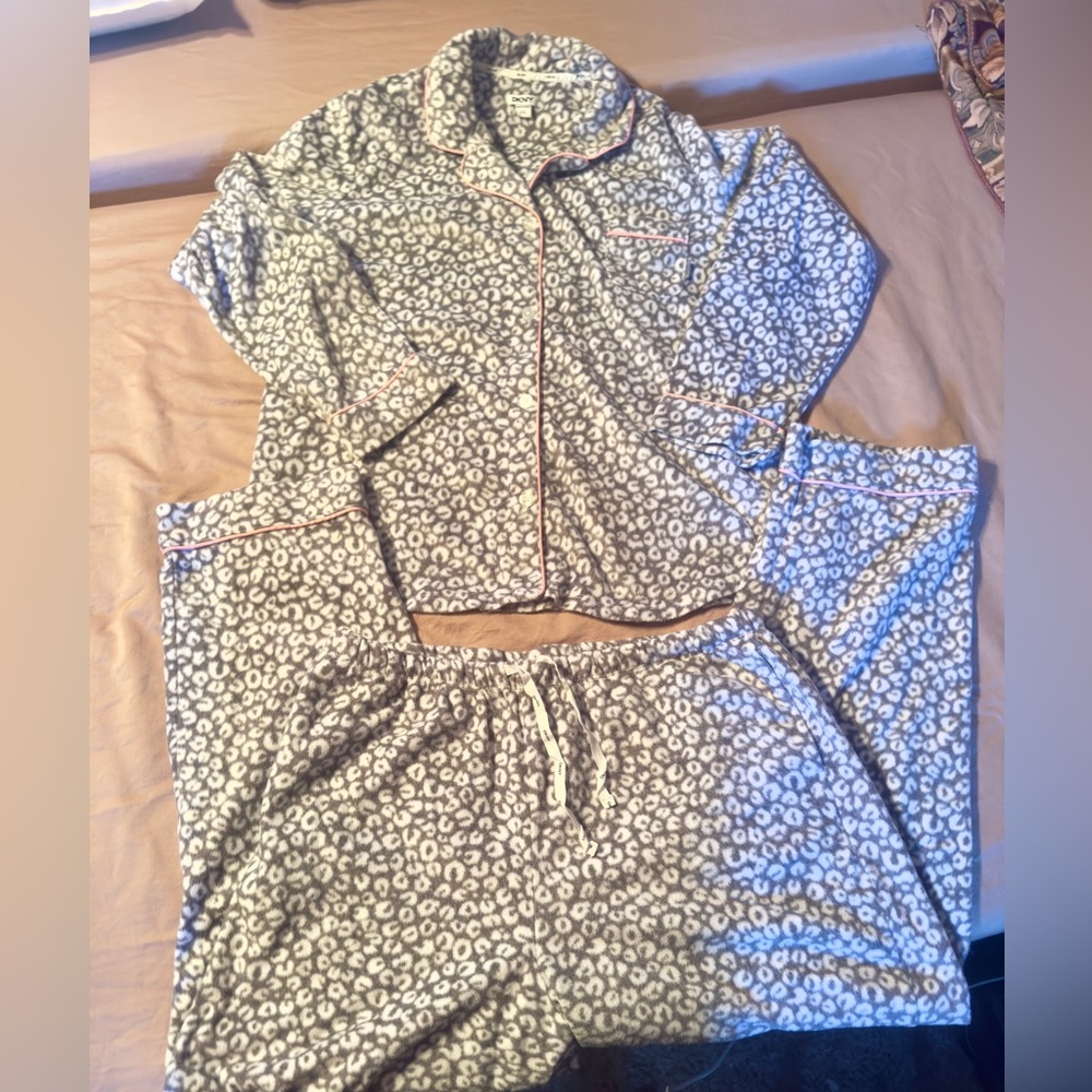 Leopard Print Soft Pajama Set